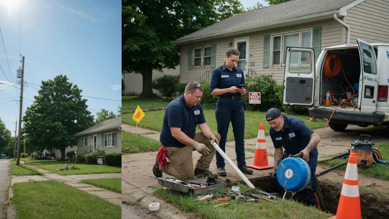 Sewer Line Repair in Thomasboro, IL near me
